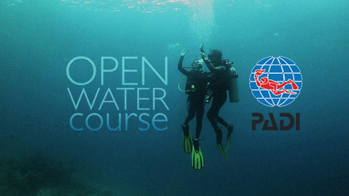 *PADI* Complete Open Water Course pool, and ocean/lake checkout dives.